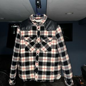 Moncler gelt giubbotto plaid jacket